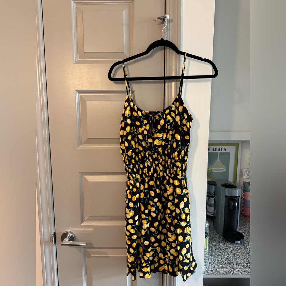 Lemon Print Sundress